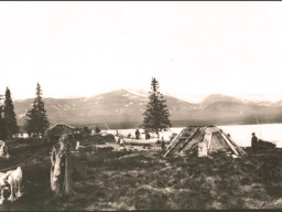 Саами. Имандра. 1891 г. Фото Wilhelm Ramsay